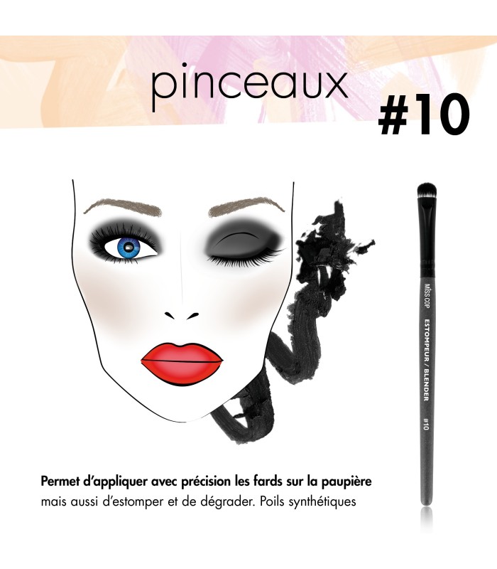 Štětec  N°10 - ESTOMPEUR