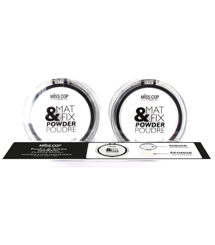 Matný fixační pudr  - MAT & FIX POWDER
