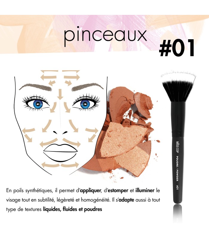 Štětec N°01 - POUDRE