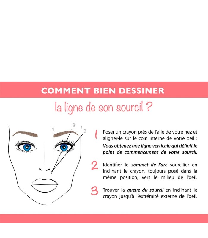 Gel na obočí-  GEL SOURCILS