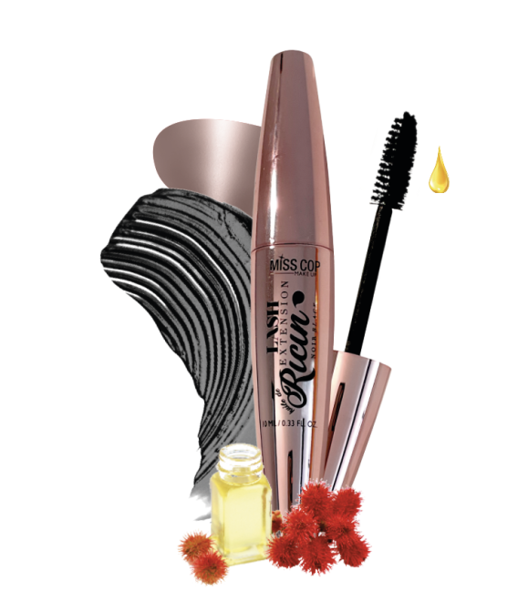Prodlužující řasenka Noir Lash Extension s vitamínem A– HUILE DE RICIN
