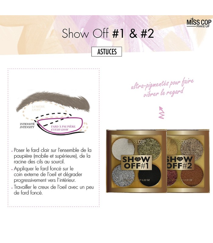 Paletka očních stínů -  SHOW OFF #2