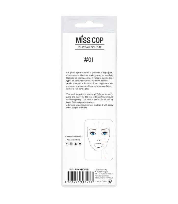 Štětec N°01 - POUDRE